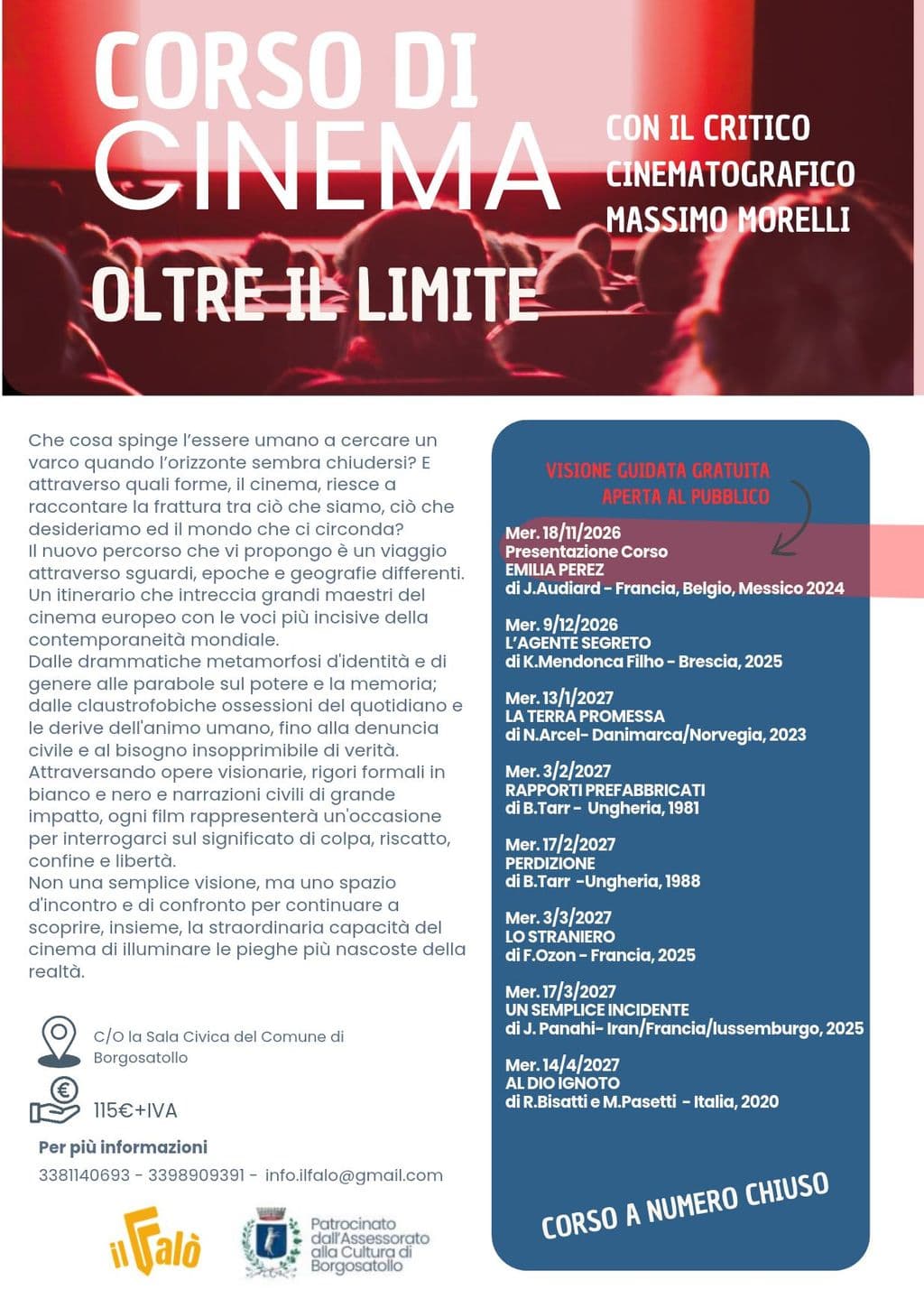 locandina CORSO CINEMA